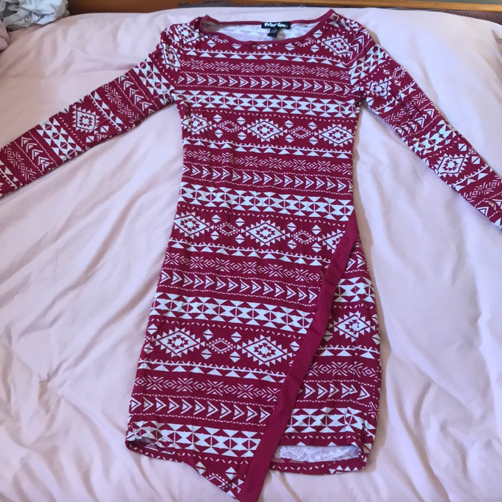 Geoprint Bodycon Dress